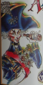 Detalj av Admirals Ale, St Austell, Karlströms Malt