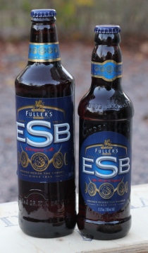 Fuller's ESB, två olika flaskor, Karlströms Malt